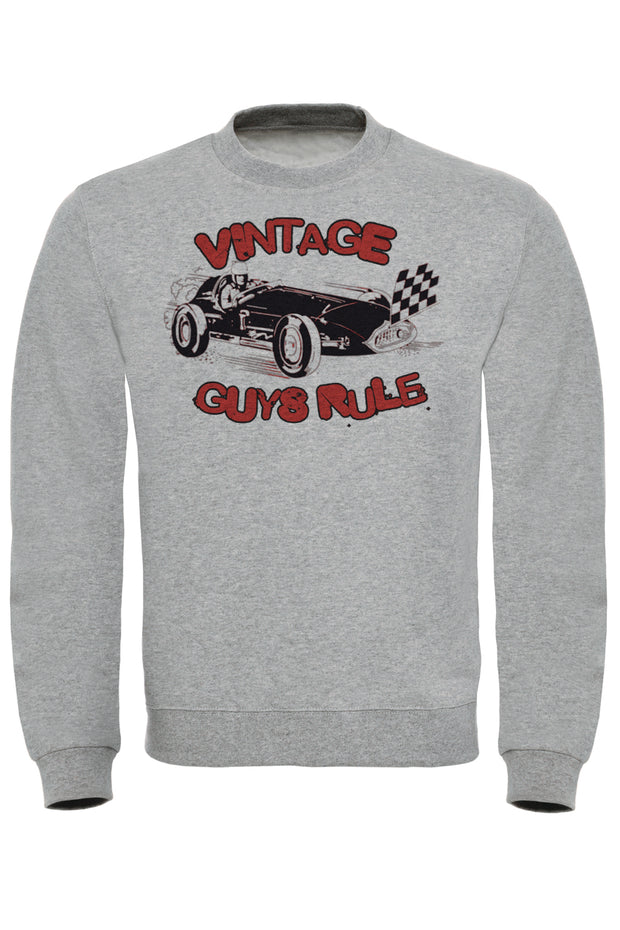 Vintage Guys Rule Racer Sweatshirt