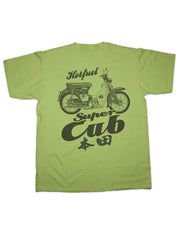 Super Cub Bike Print T Shirt