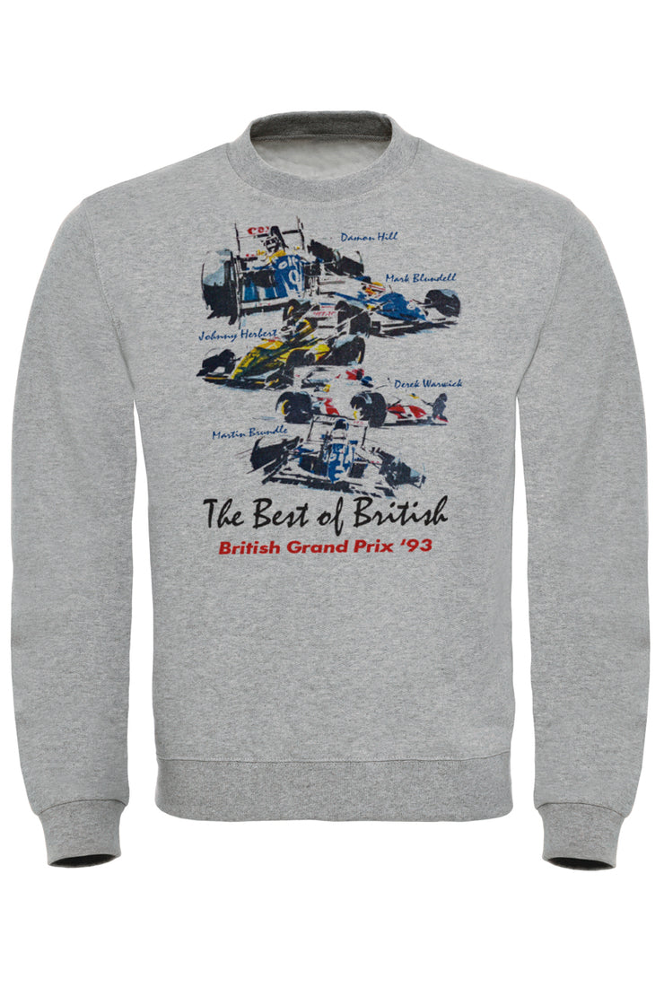 British Grand Prix 93 Best of British Sweatshirt