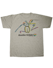 Benetton F1 Racing Team Sketch T Shirt