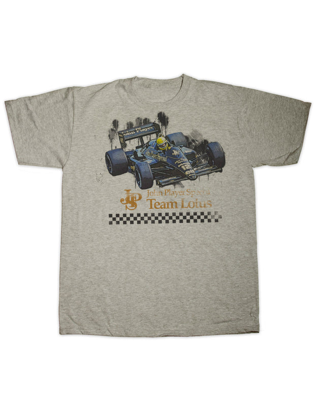 JPS Team Lotus F1 Racing Team Print T Shirt