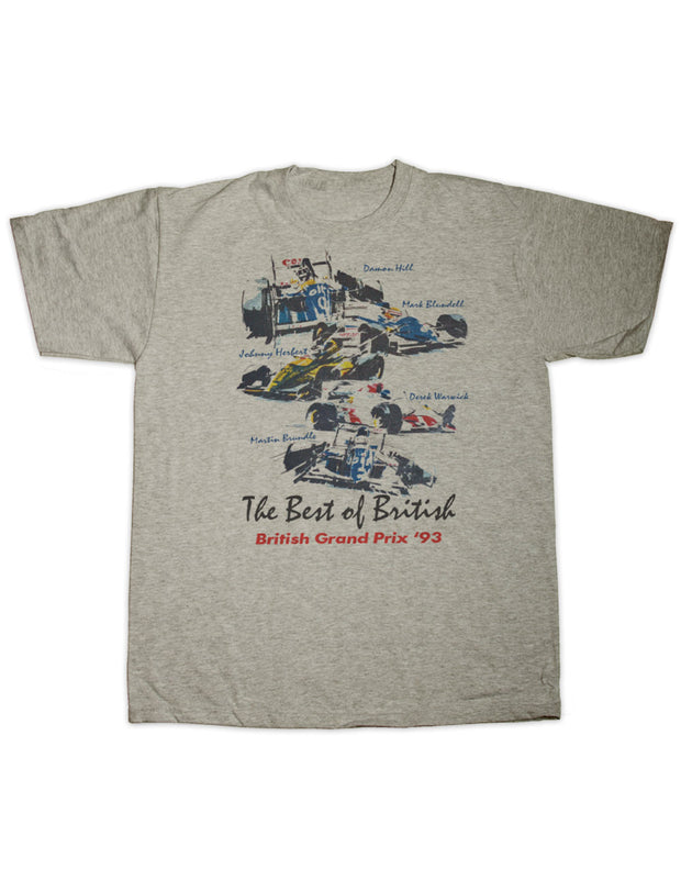 British Grand Prix 93 Best of British T Shirt