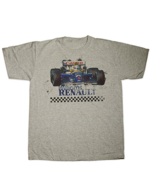 Williams Renault F1 Racing Team Print T Shirt