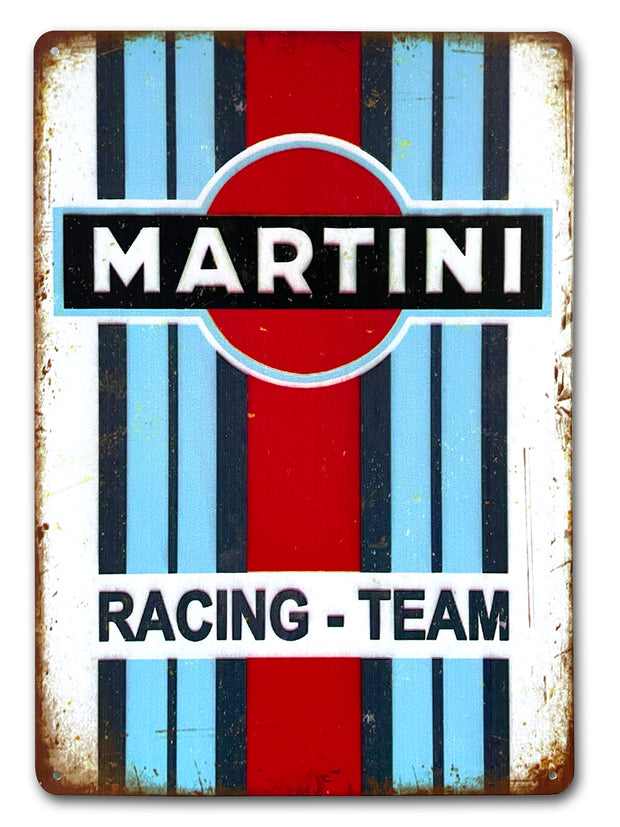 Martini Racing - Team Metal Sign