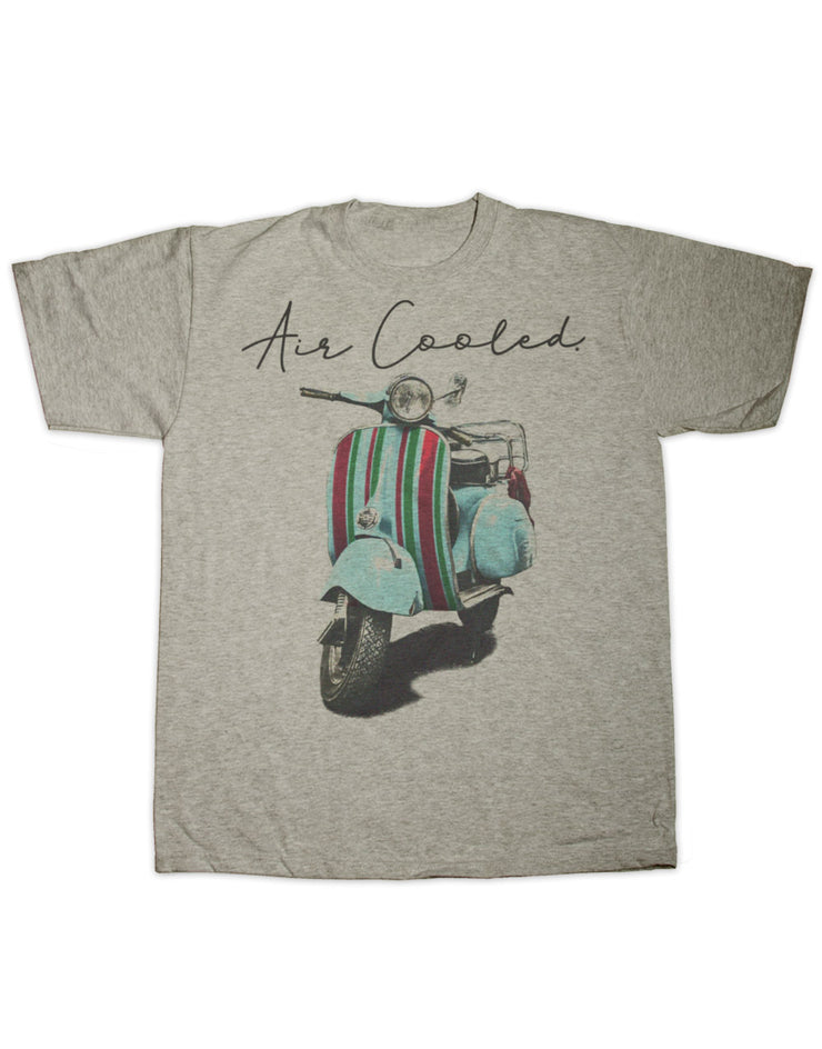 Air Cooled Scooter Stripes T Shirt