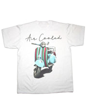 Air Cooled Scooter Stripes T Shirt