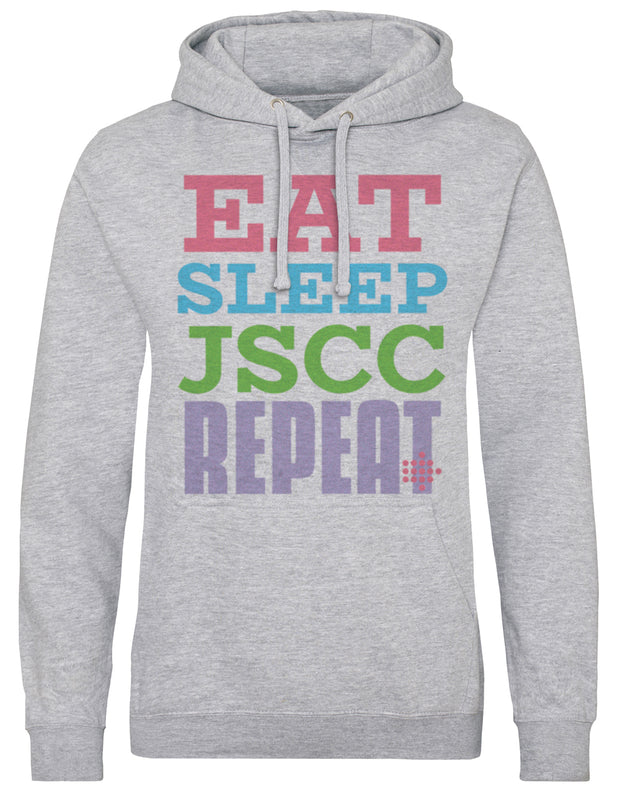 Eat, Sleep, JSCC, Repeat Adult Hoodie