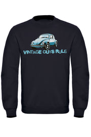Vintage Guys Rule Beetle Sweatshirt