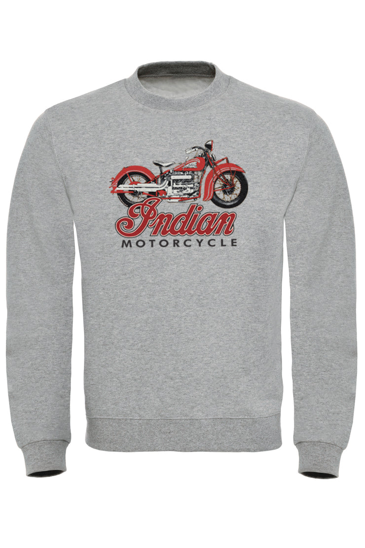 Indian Motorcycle Print Sweatshirt