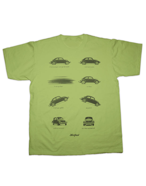 Beetle Actions Print T Shirt