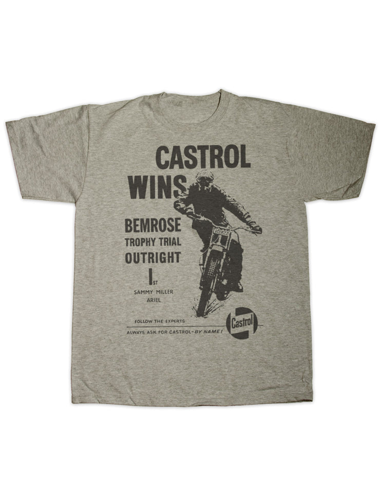 Castrol Wins Print T Shirt