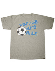 Vintage Guys Rule Football T Shirt