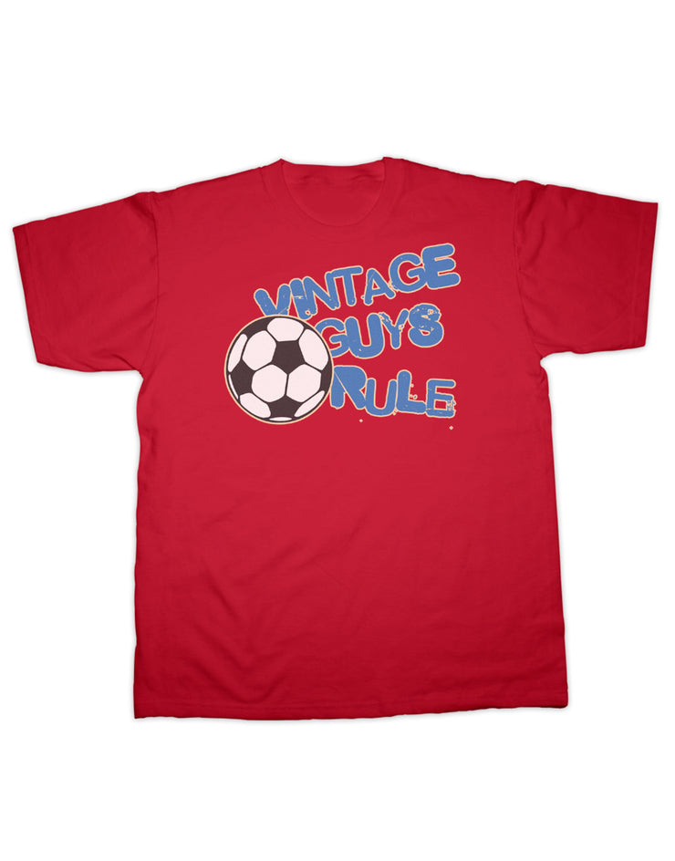 Vintage Guys Rule Football T Shirt