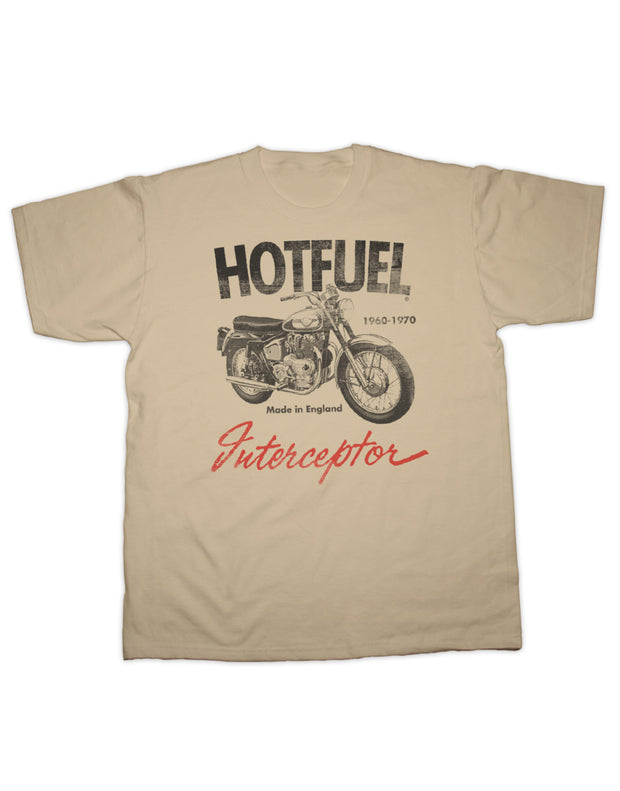 Hotfuel Interceptor Motorcycle T Shirt