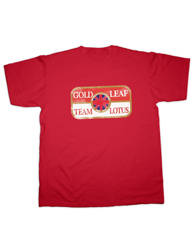 Gold Leaf Team Lotus T Shirt