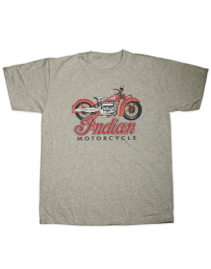 Indian Motorcycle Print T Shirt