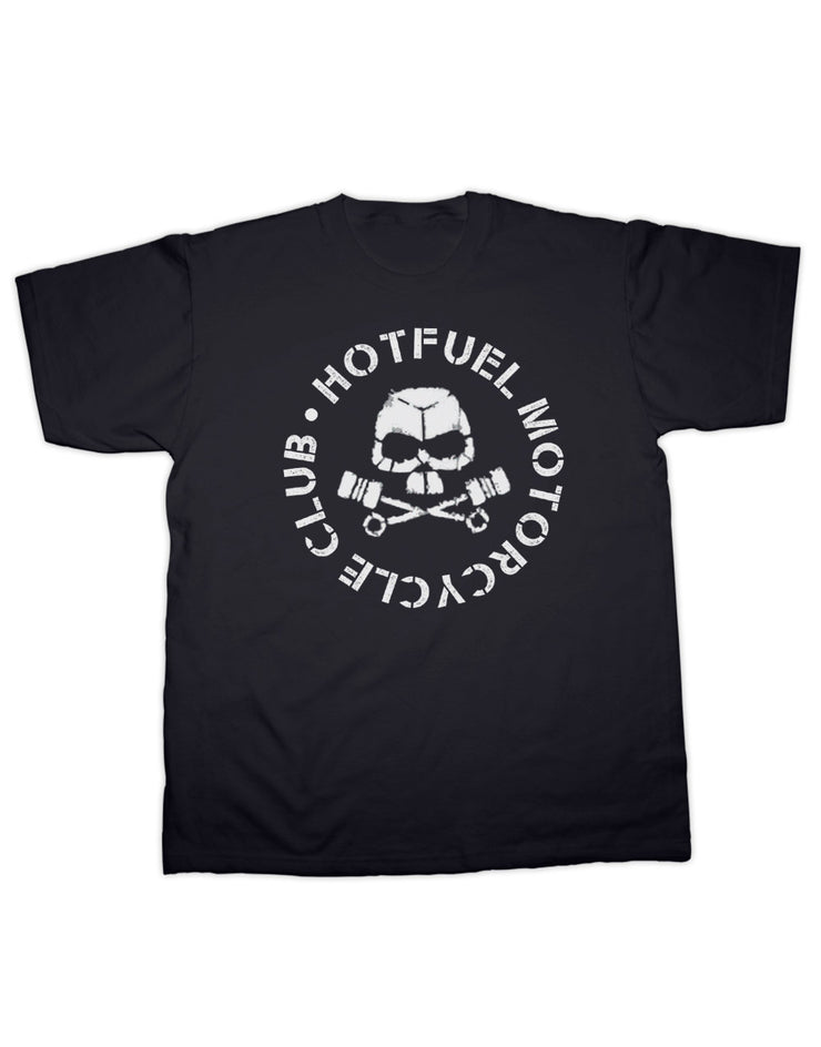Hotfuel Motorcycle Club Skull T Shirt