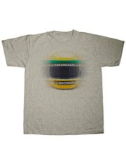 Senna Race Helmet T Shirt