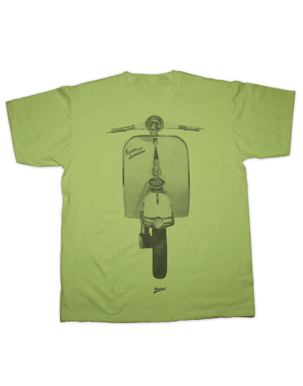 Italian Scooter Dot Print T Shirt