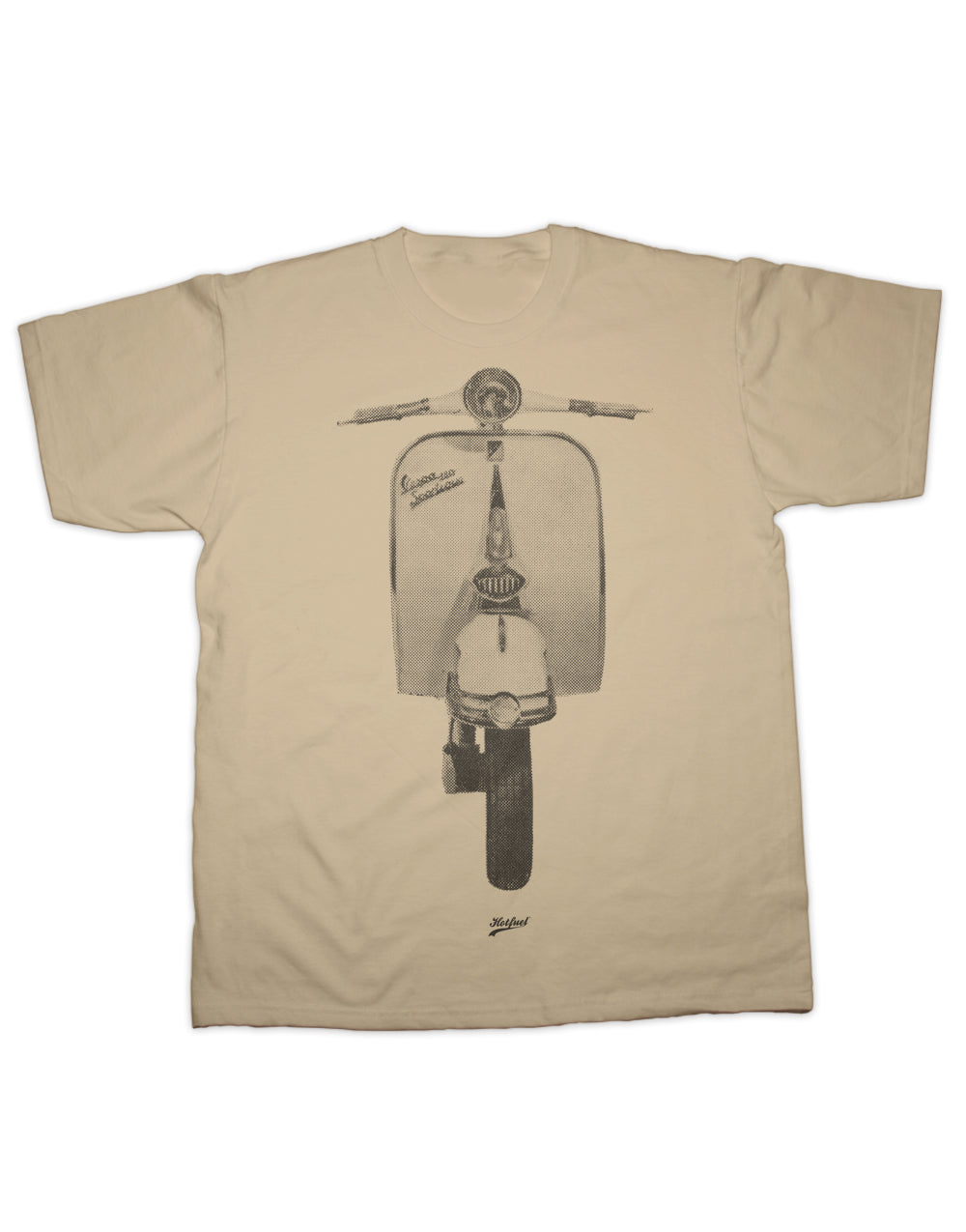 Italian Scooter Dot Print T Shirt