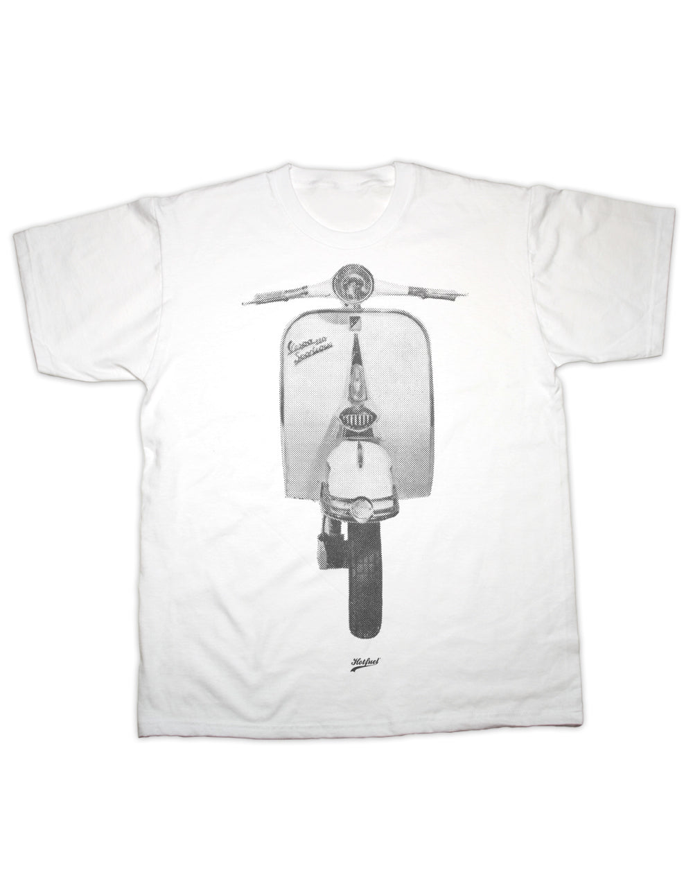 Italian Scooter Dot Print T Shirt