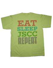 Eat, Sleep JSCC, Repeat Adult T Shirt
