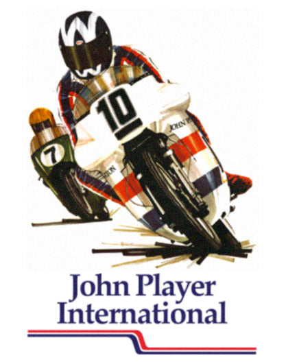 John Player International Bike Wall Art