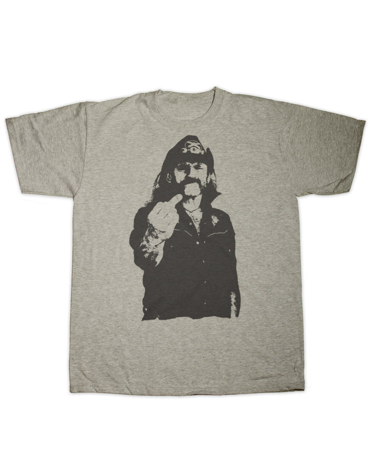 Lemmy Finger Rock God T Shirt